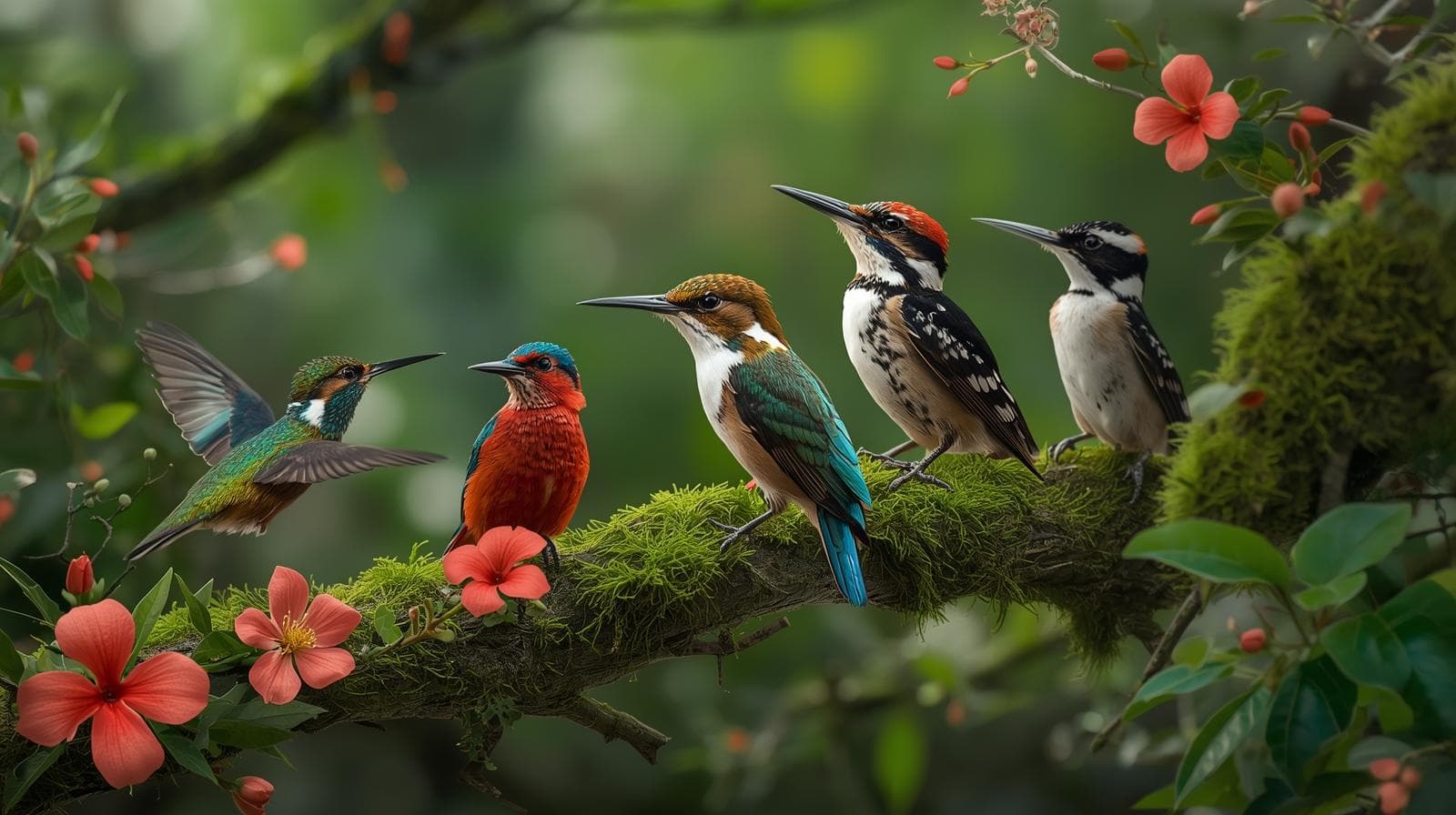 12 Kleine Vögel mit langem Schnabel: Arten, Bilder & Fakten