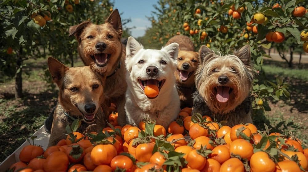 Dürfen Hunde Kaki essen? Wichtige Information