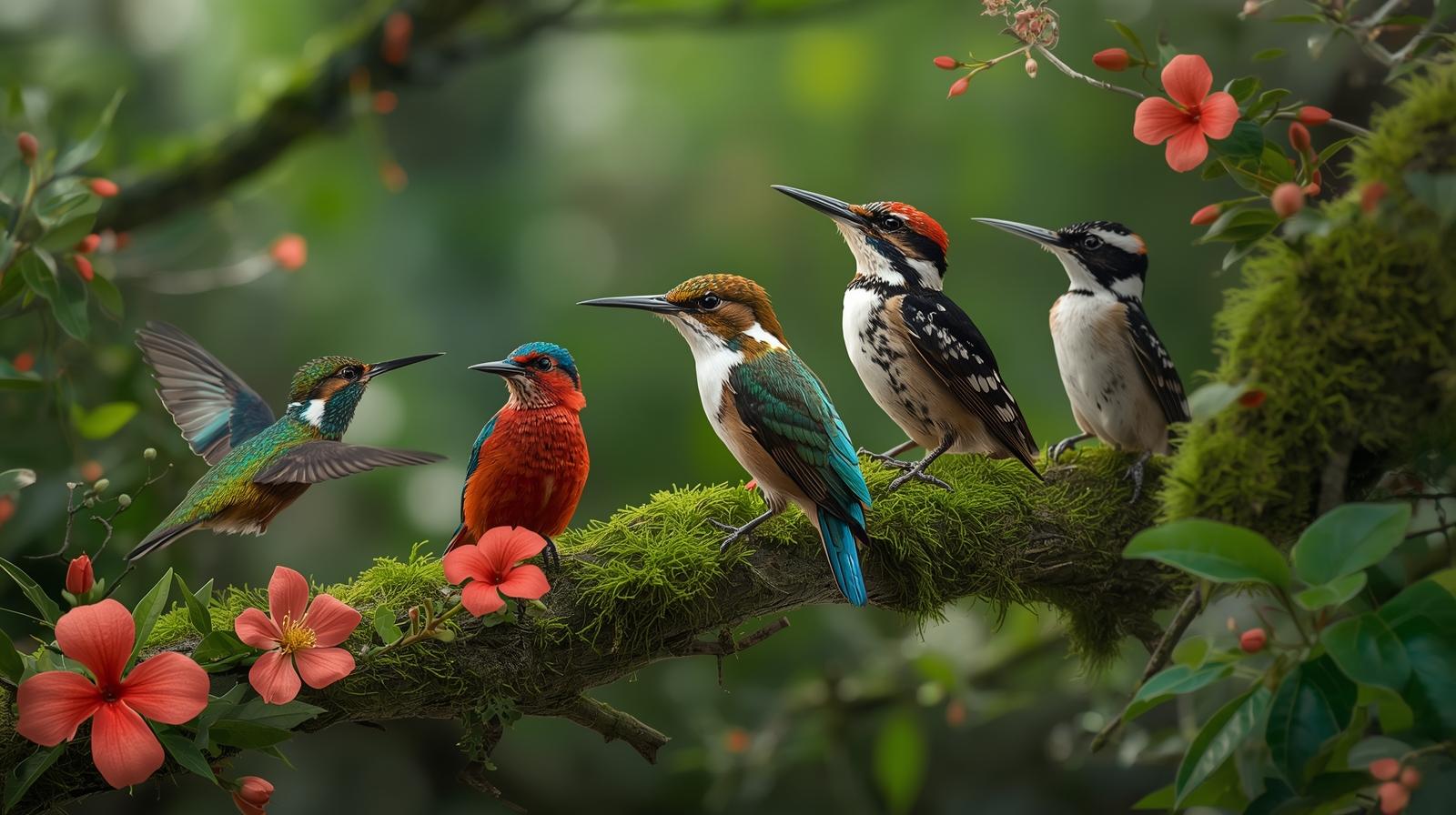12 Kleine Vögel mit langem Schnabel: Arten, Bilder & Fakten