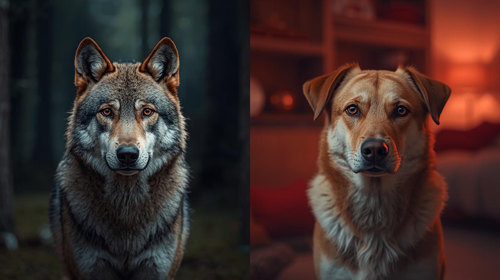 Unterschied Wolf und Hund: Tabelle & Vergleich – Alle Fakten 2025